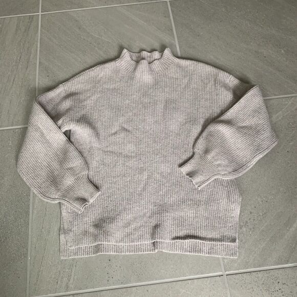 Gap Off White/Cream Knit Turtleneck Sweater Size S - Picture 3 of 5